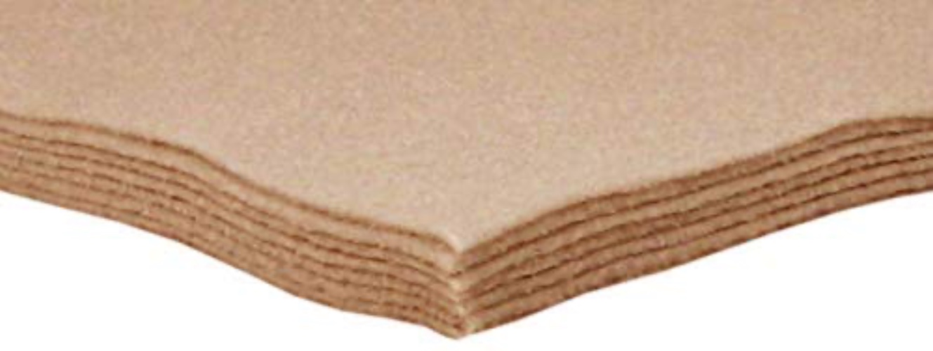 Felt Sheets for Crafts 9x12.Acrylic Sheets Art and Craft Material.Fabric Craft Supplies,Gift Wrapping Supplies,Fabric Felt for Crafts,Sewing,Halloween Costumes-6PC Felt Fabric Tan/Camel Felt Paper - 6pc Felt Sheets-tan
