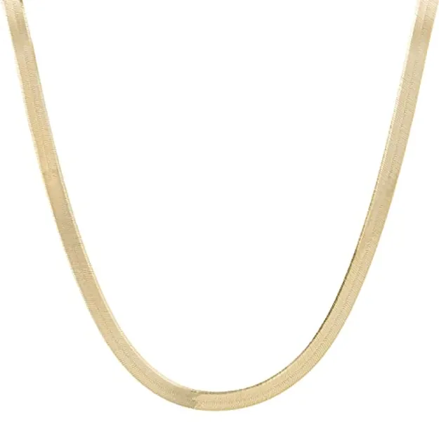 Ardeo Aurum Damen Kette aus 375 Gold Schlangenkette Echtgold