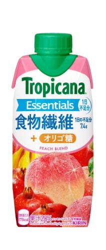 Tropicana Essentials Dietary Fiber 11.2 fl oz (330 ml) x 12 Bottles