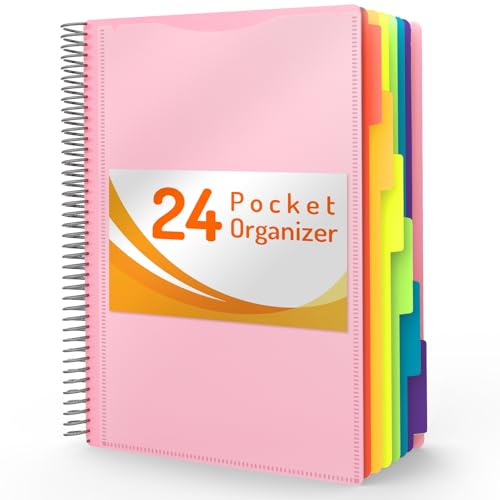 24 Pocket Project Organizer - Blush