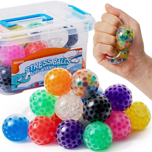 24Pack-Adult Stress Relief Squishy Balls