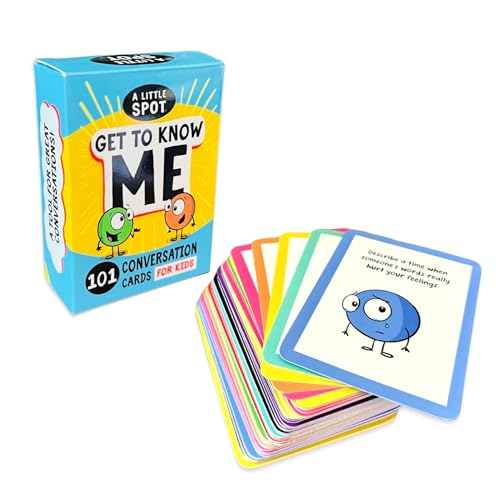 A Little SPOT 101 Get to Know Me Conversation Cards for Kids