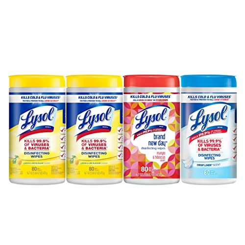 Lysol Disinfectant Wipes Bundle