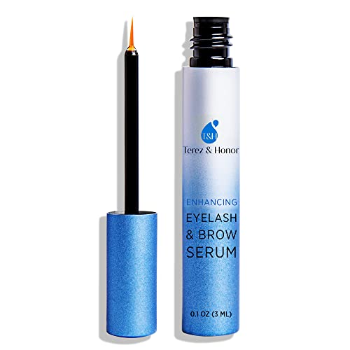 Advanced Eyelash Serum for Thicker, Longer Eyelashes and Eyebrows - Grow Luscious Lashes with Brow Enhancer (3mL) - Eyelash Serum - 3mL
