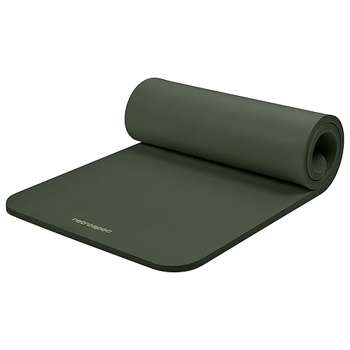 Retrospec Solana 1 inch Yoga Mat - Wild Spruce - 1 inch