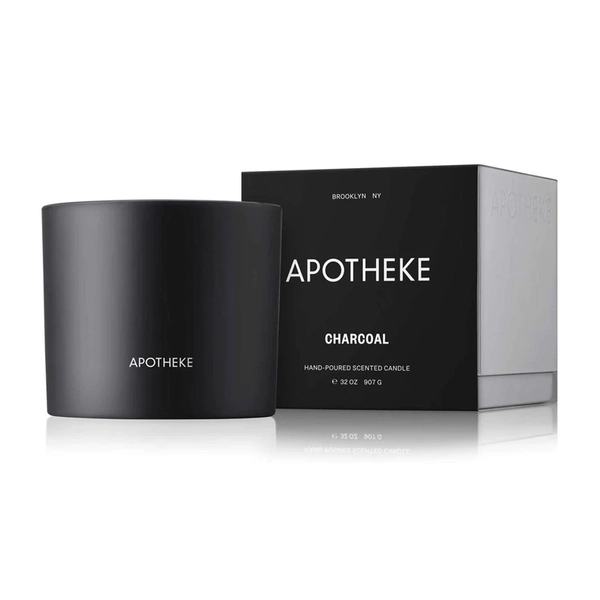 APOTHEKE 3-Wick Candle | Charcoal 3-Wick