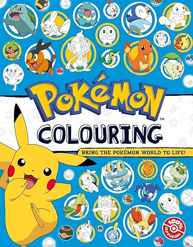 Pokémon Colouring: A new official Pokémon Colouring Book - perfect for fans of all ages!