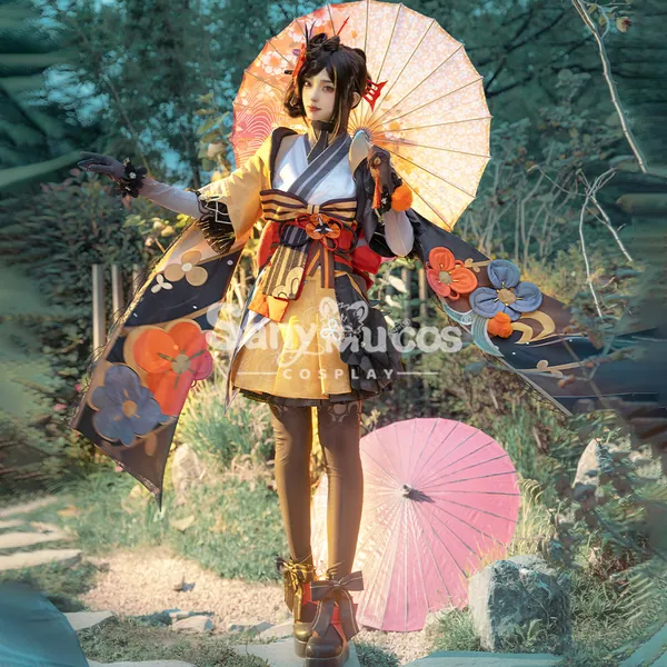 Game Genshin Impact Cosplay Chiori Cosplay Costume Premium Edition - XL