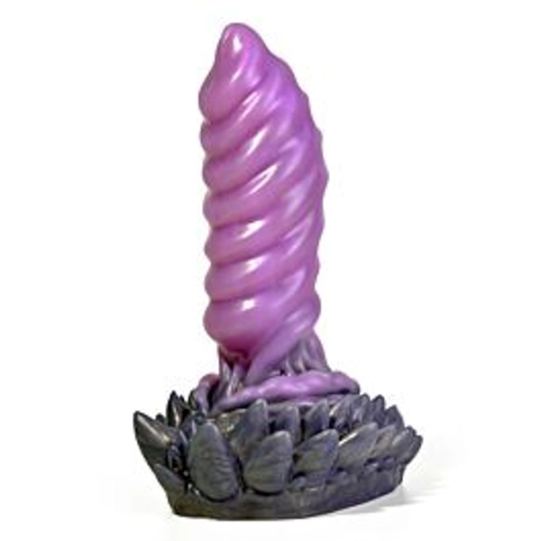  Sinnovator Draic Platinum Silicone Dildo 5.3 Inches to 9.6 Inches (3 Sizes)
