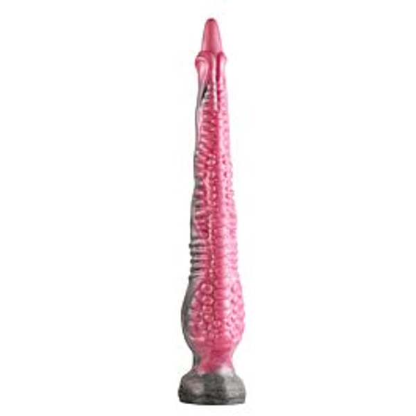 Sinnovator Rhino Depth Trainer Platinum Silicone Dildo 11.2 Inches to 22.8 Inches (3 Sizes)