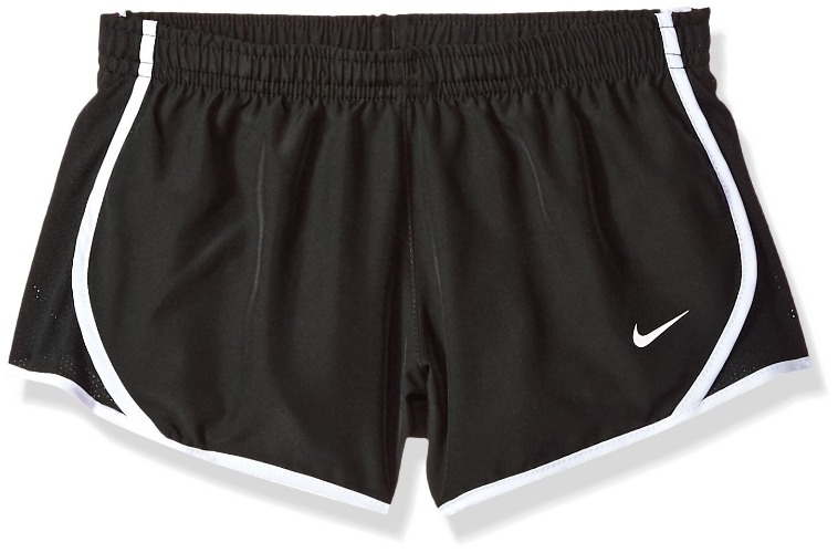 Nike Big Girls' (7-16) Dri-Fit Tempo Running Shorts - X-Large Black/White