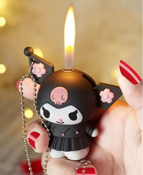 Kuromi Figure lighter (Multiple colors!) | Black