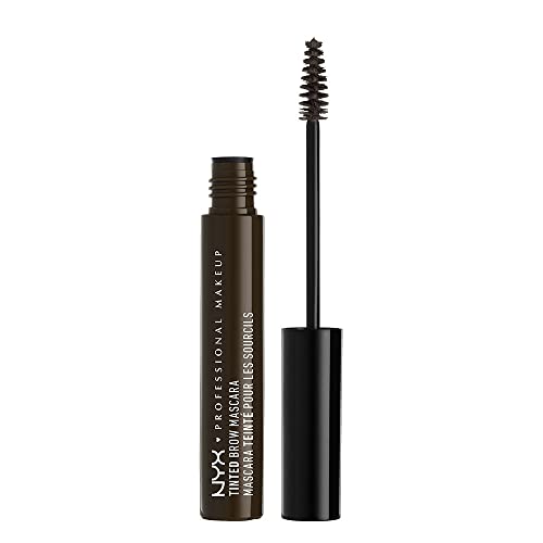 NYX PROFESSIONAL MAKEUP Tinted Eyebrow Mascara, Black - 05 Black