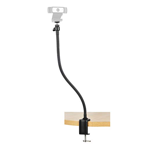 Acetaken Webcam Mount - Flexible Gooseneck Arm Clamp Stand