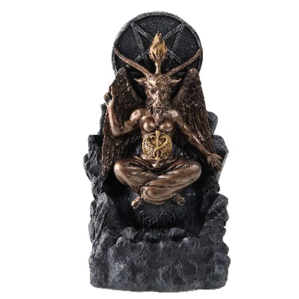 Nemesis Now Baphomet Backflow Incense Burner 24cm Bronze