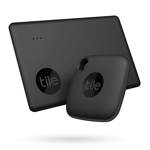 Tile Starter Pack (Mate/Slim) - 2 Count (Pack of 1). Bluetooth Tracker, Item Locator & Finder for Keys, Wallets & More; Water-Resistant. Phone Finder. iOS and Android Compatible - Starter Pack / 2-pack