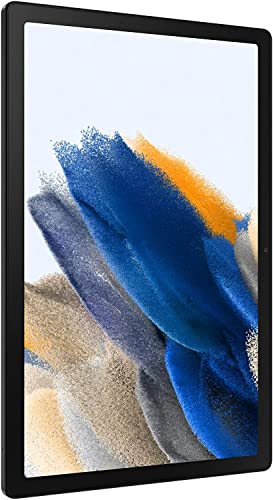 SAMSUNG Galaxy Tab A8 Android Tablet, 10.5” LCD Screen, 64GB Storage, Long-Lasting Battery, Kids Content, Smart Switch, Expandable Memory, Gray, SM-X200NZAZXAR (Renewed)