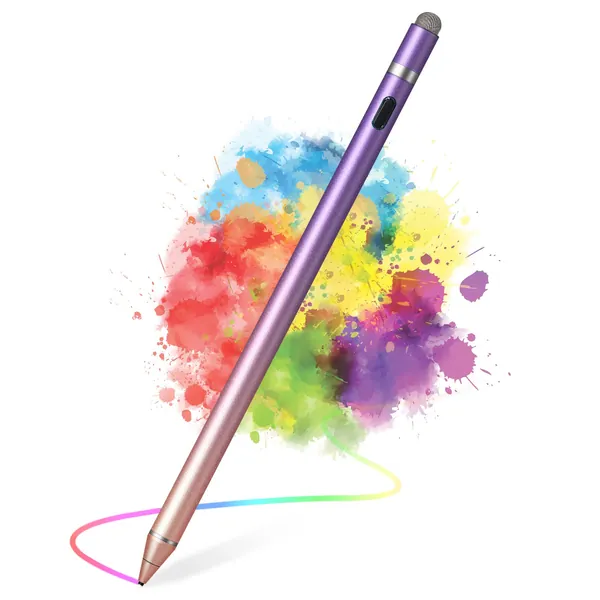 Active Stylus Pens for Touch Screens, Active Pencil Smart Digital Pens Fine Point Stylist Pen Compatible with iPhone iPad,Samsung/Android Smart Phone&Tablet Writing Drawing by maylofi