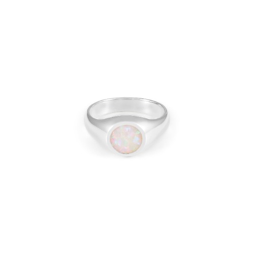 Zaila Ring - Sterling Silver | L 1/2 / Sterling Silver