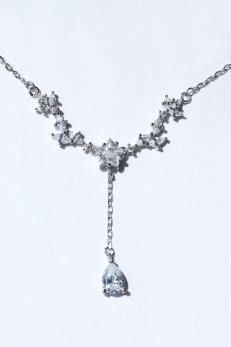 Phoebe Necklace - Silver