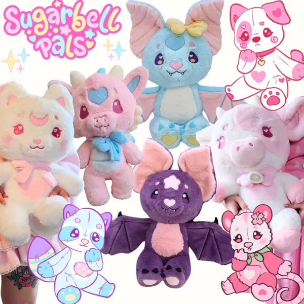 My emotional support Sugarbell Pals - BackerKit 