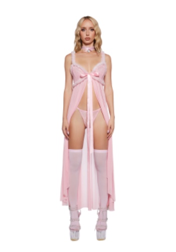 Sugarplum Fantasy Lingerie Set | PINK / XX-Small