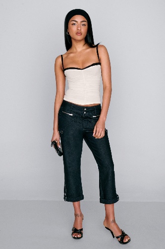 RENZO TUBE TOP - CREAM | CREAM / S