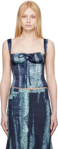 Blue Agnes Tank Top