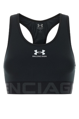 Black tech jersey Balenciaga X Under ArmourÂ® bra - M