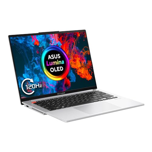 ASUS Laptop Vivobook S14 OLED S5404VA 14.5" 2.8K 120Hz OLED Laptop (Intel i9-13900H, 16GB RAM, 1TB PCIe SSD, Backlit Keyboard, OLED Screen, Windows 11) Intel EVO Verified