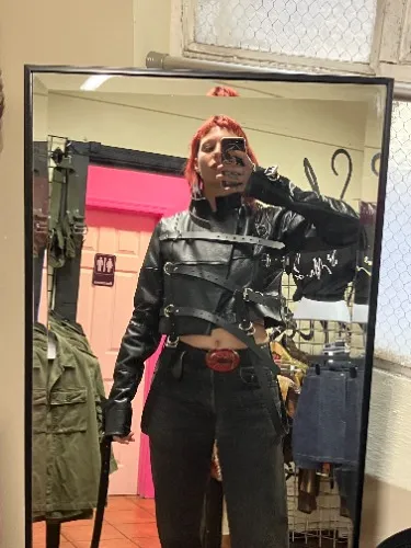 Leather Straight Jacket of My Dreams !