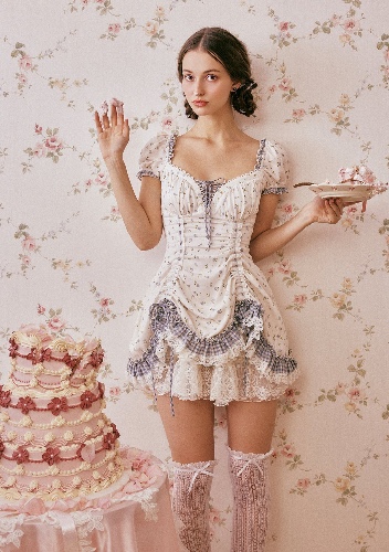 Peter Rabbit Dollhouse Dress | In-stock / XS