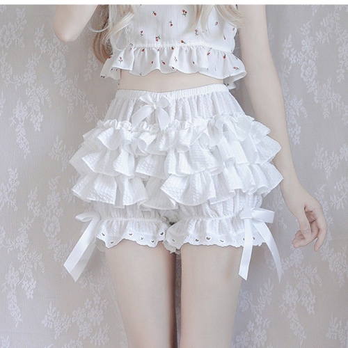 Frilly Bloomers - Type A White / S