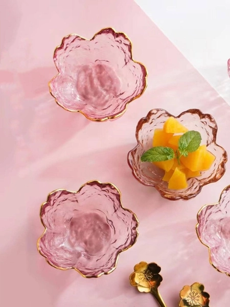 Glass Sakura Bowl