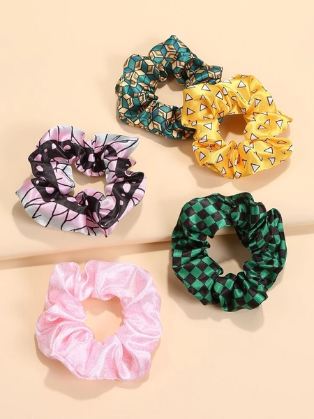 Demon Slayer Scrunchies