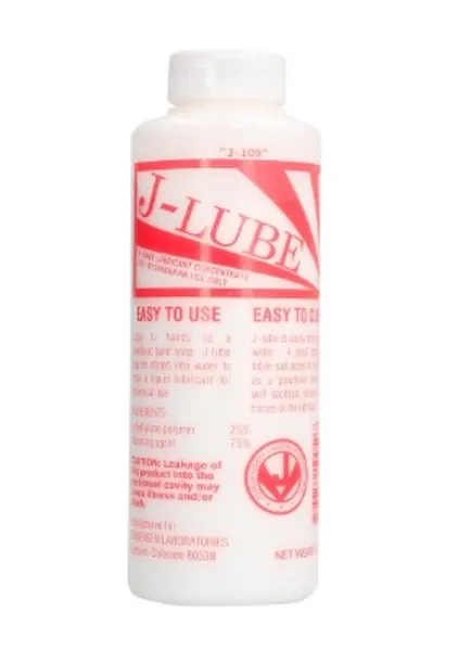 J Lube Powder, White, 284 g