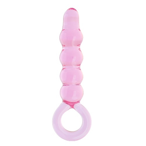 Sh! Ripple Glass Dildo