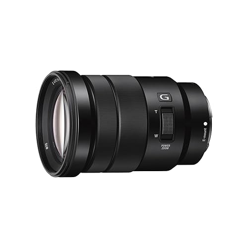 Sony SELP18105G E PZ 18-105mm F4 G OSS , Black - Camera Lens