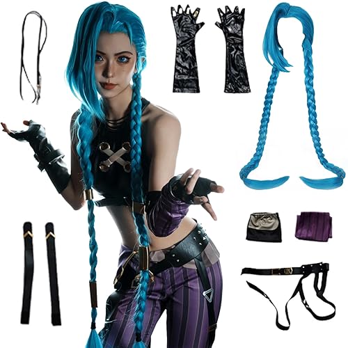 Game Hero Cosplay Costume,Women Purple Anime Cosplay Black Leather Vest Costume Halloween Unisex - B - Small