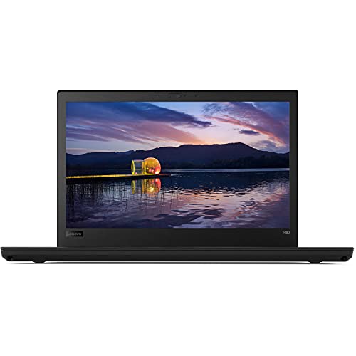 Lenovo ThinkPad T480 14-inch HD Business Laptop (Intel 8th Gen Quad-Core i5-8250U, 16GB DDR4 RAM, Toshiba 256GB PCIe NVMe 2242 M.2 SSD) Fingerprint, Thunderbolt 3 Type-C, WiFi, Windows 10 Pro (Renewed)