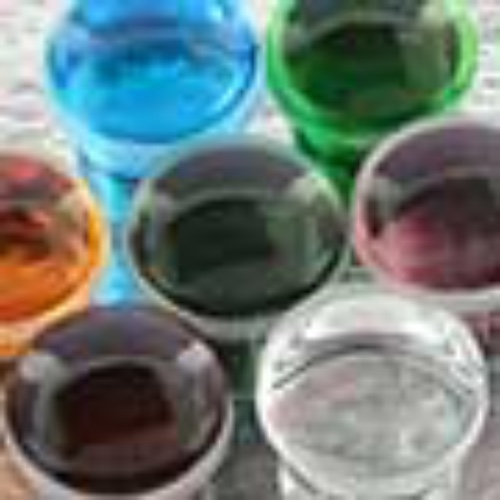 Glass Single Flare Solid Color Plugs