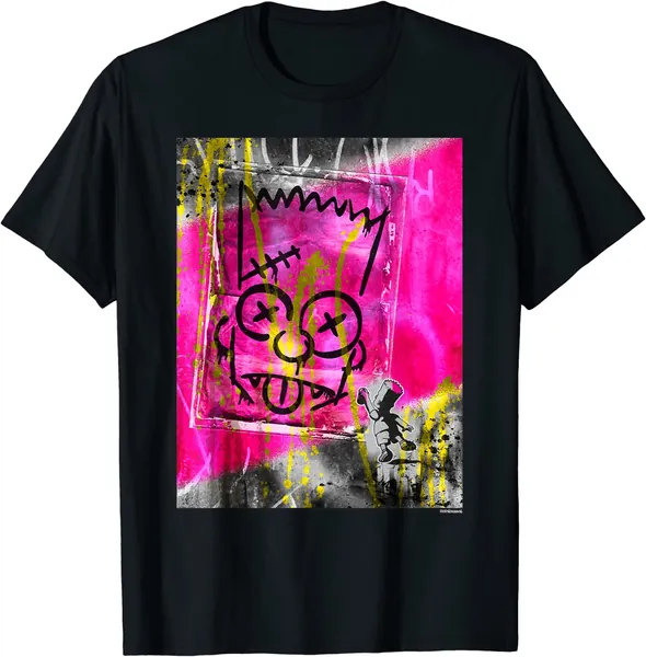 The Simpsons Bart Simpson El Barto Graffiti T-Shirt