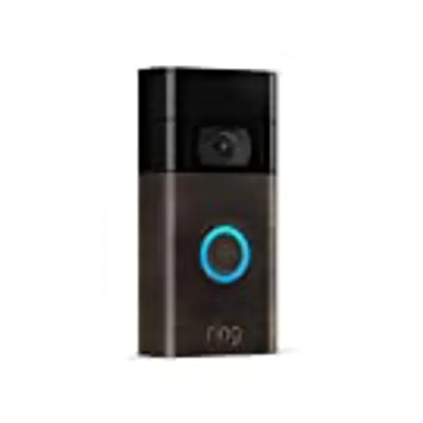 Ring Video Doorbell (2nd Gen) by Amazon | Wireless Video Doorbell Security Camera with 1080p HD Video, Wifi, battery-powered, easy installation | 30-day free trial of Ring Protect | Works with Alexa