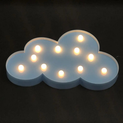 Cloud LED Cartoon Light Cute Decorative Lamp - Blue Cloud