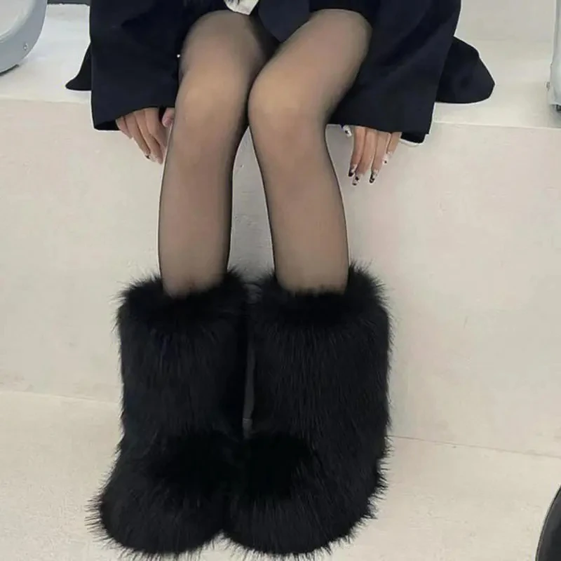 big fur boots