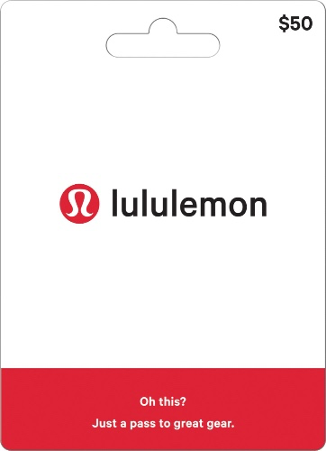 LuluLemon Giftcard ( Workout Attire)