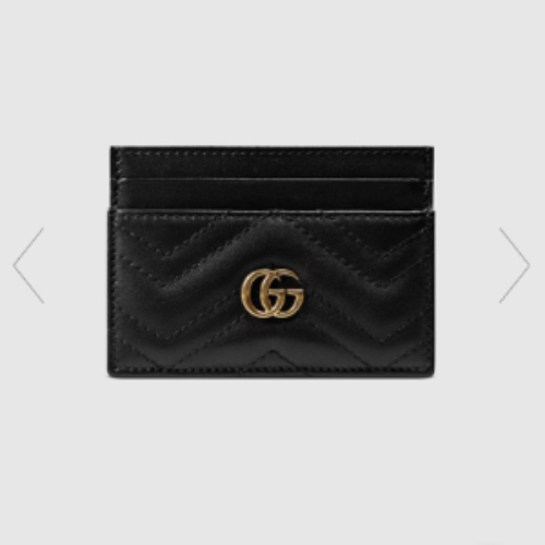 Gucci Marmont Leather Card Case