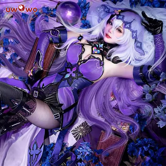 Uwowo Honkai Star Rail Black Swan Christmas Cosplay Costume - 【In Stock】S