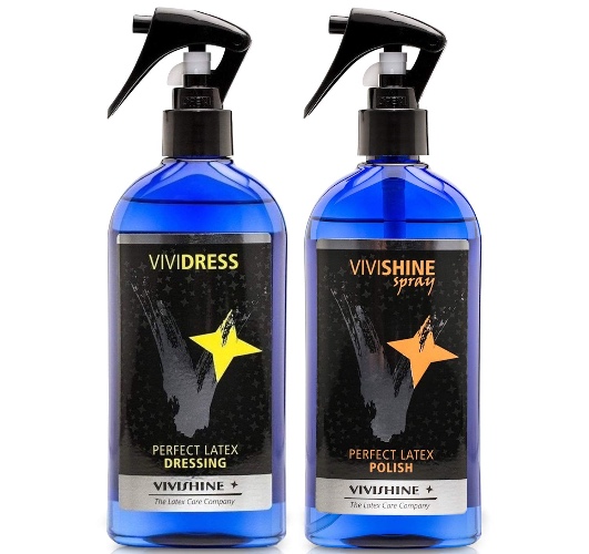 Vivishine Spray - Vividress w/Spray Combo - for Latex Clothing