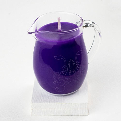 Seconds Candles – Wax Play Candles in Glass Pitchers & Minis - 2nds clearance - Mini Espresso Cup / Solid (assorted uv/non uv)